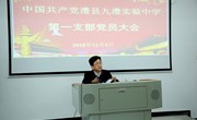 九澧实验中学党支部组织设置调整工作顺利完成